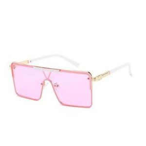 Sunglasses Pink lenses with Gold Frame